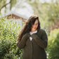 Olive Green Button Cardigan