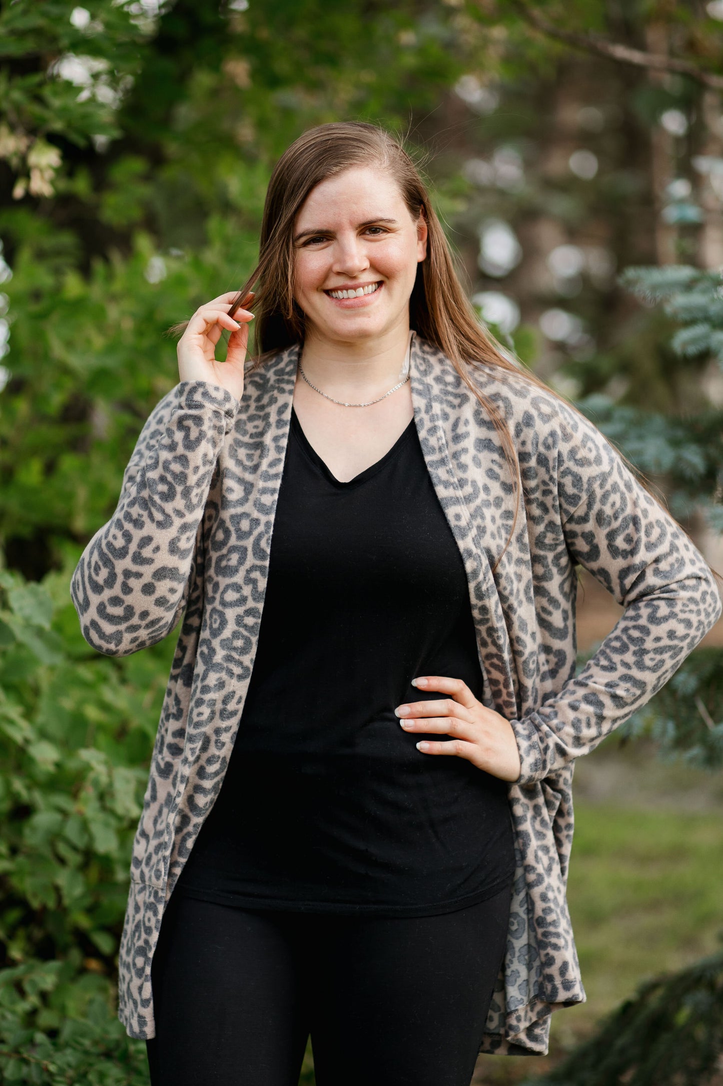 Leopard Cardigan