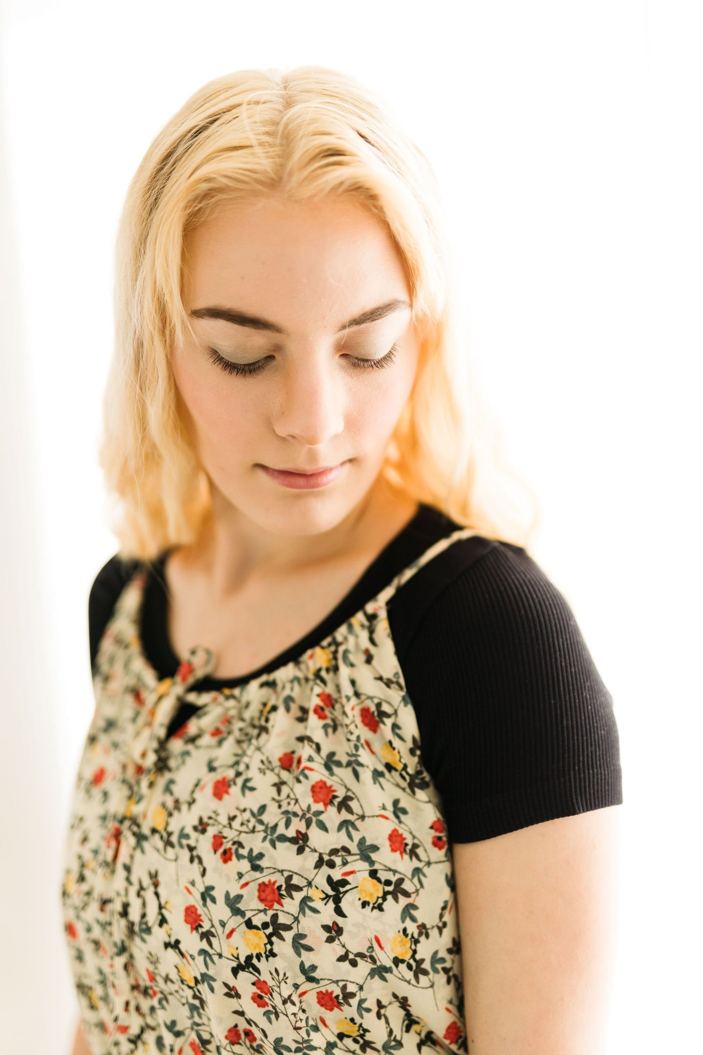 Black Crop top